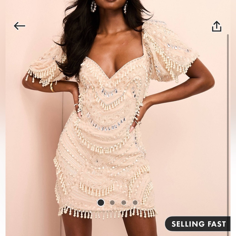 ASOS BEADED DRESS